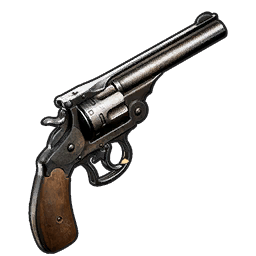 Worn Double Action Revolver